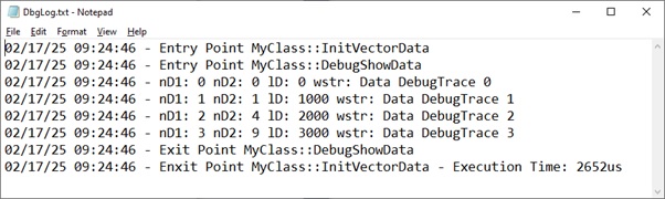 Dbgfile - TGMDev